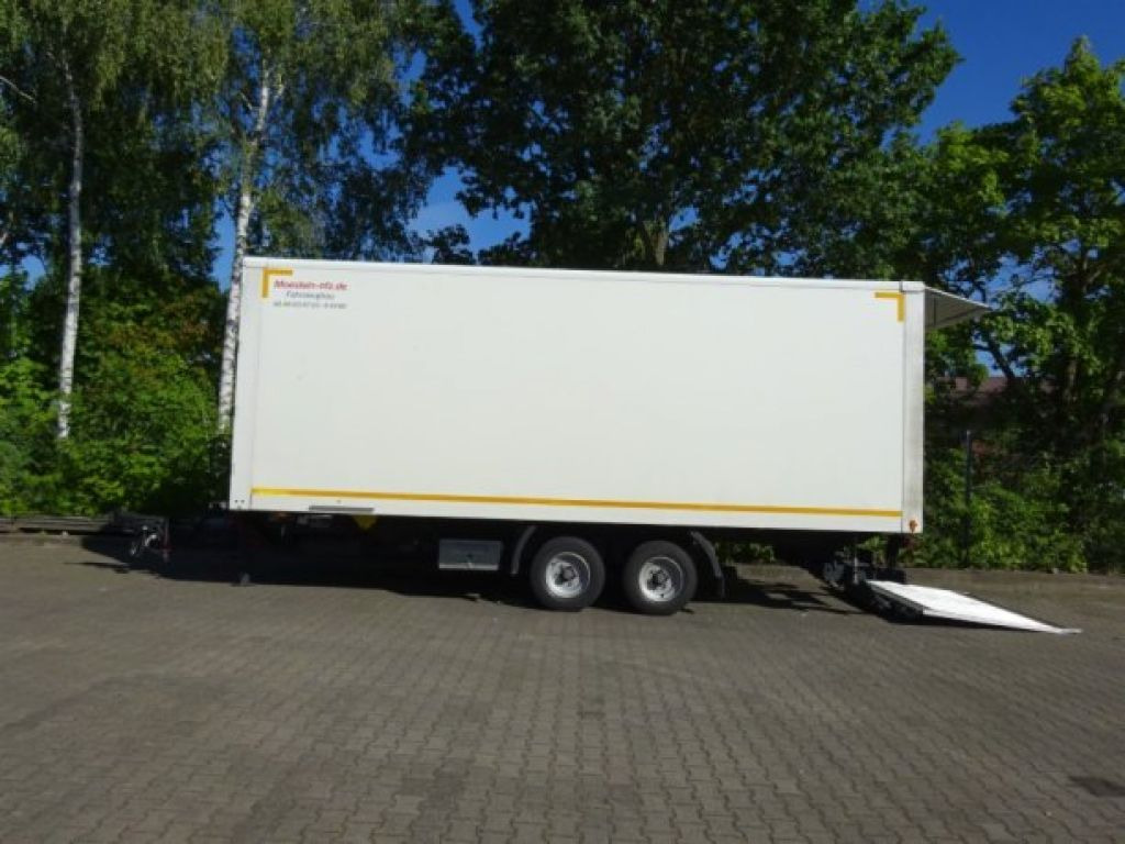 Tandemkoffer, Ladebordwand + Durchladbar - Gesloten aanhangwagen: afbeelding 2 Tandemkoffer, Ladebordwand + Durchladbar - Gesloten aanhangwagen: afbeelding 2