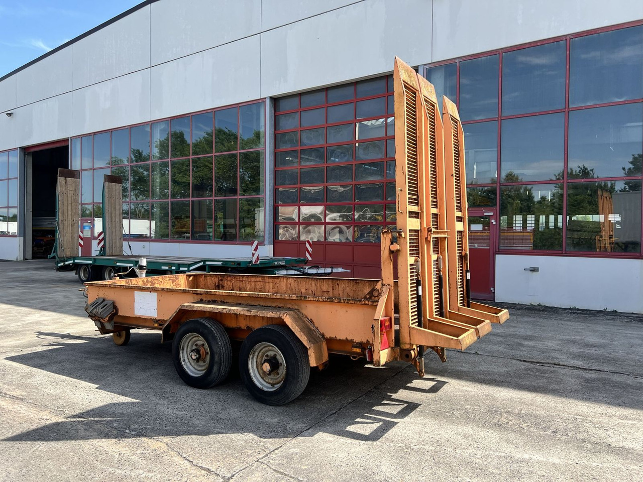 Tandemtieflader - Dieplader aanhangwagen: afbeelding 2 Tandemtieflader - Dieplader aanhangwagen: afbeelding 2