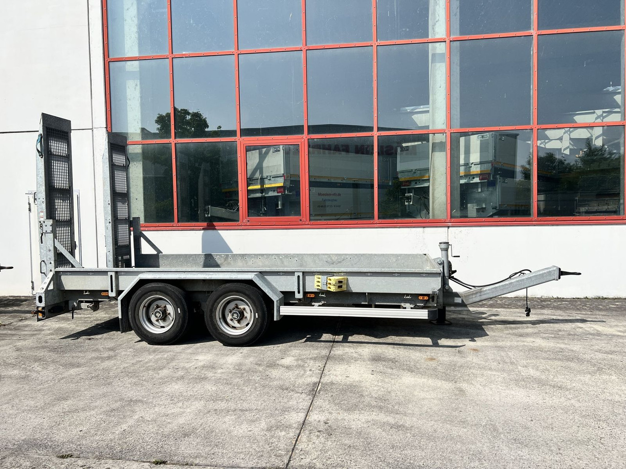 Tandemtieflader, Wenig Benutzt - Dieplader aanhangwagen: afbeelding 1 Tandemtieflader, Wenig Benutzt - Dieplader aanhangwagen: afbeelding 1