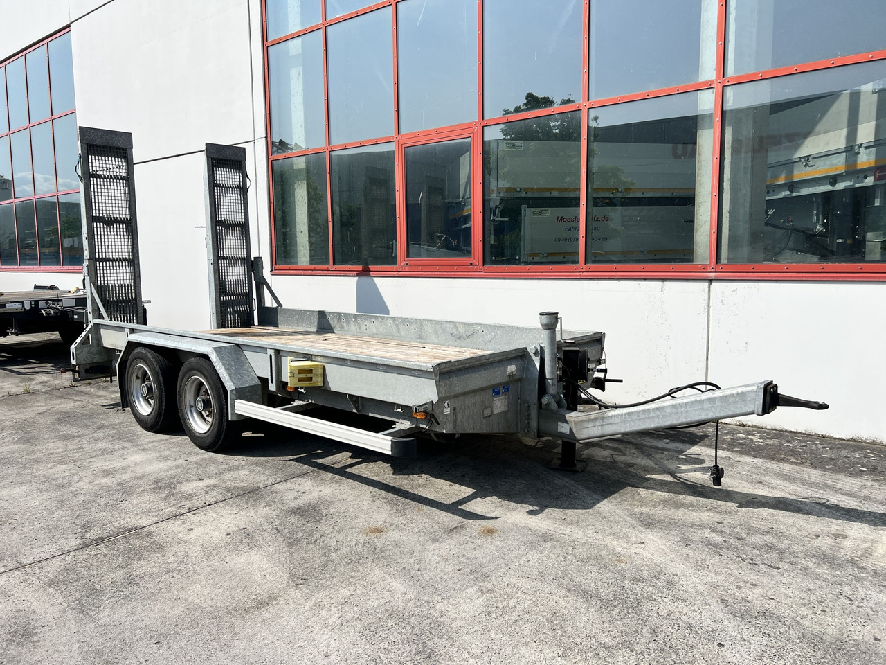 Tt Tandemtieflader, Wenig Benutzt - Dieplader aanhangwagen: afbeelding 2 Tt Tandemtieflader, Wenig Benutzt - Dieplader aanhangwagen: afbeelding 2
