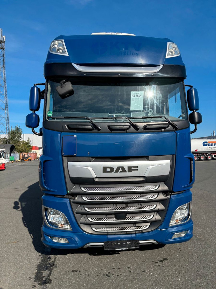 DAF SSC XF 480 Jumbozug + Anh Wecon Staplerhalterung - Schuifzeilen vrachtwagen: afbeelding 2 DAF SSC XF 480 Jumbozug + Anh Wecon Staplerhalterung - Schuifzeilen vrachtwagen: afbeelding 2
