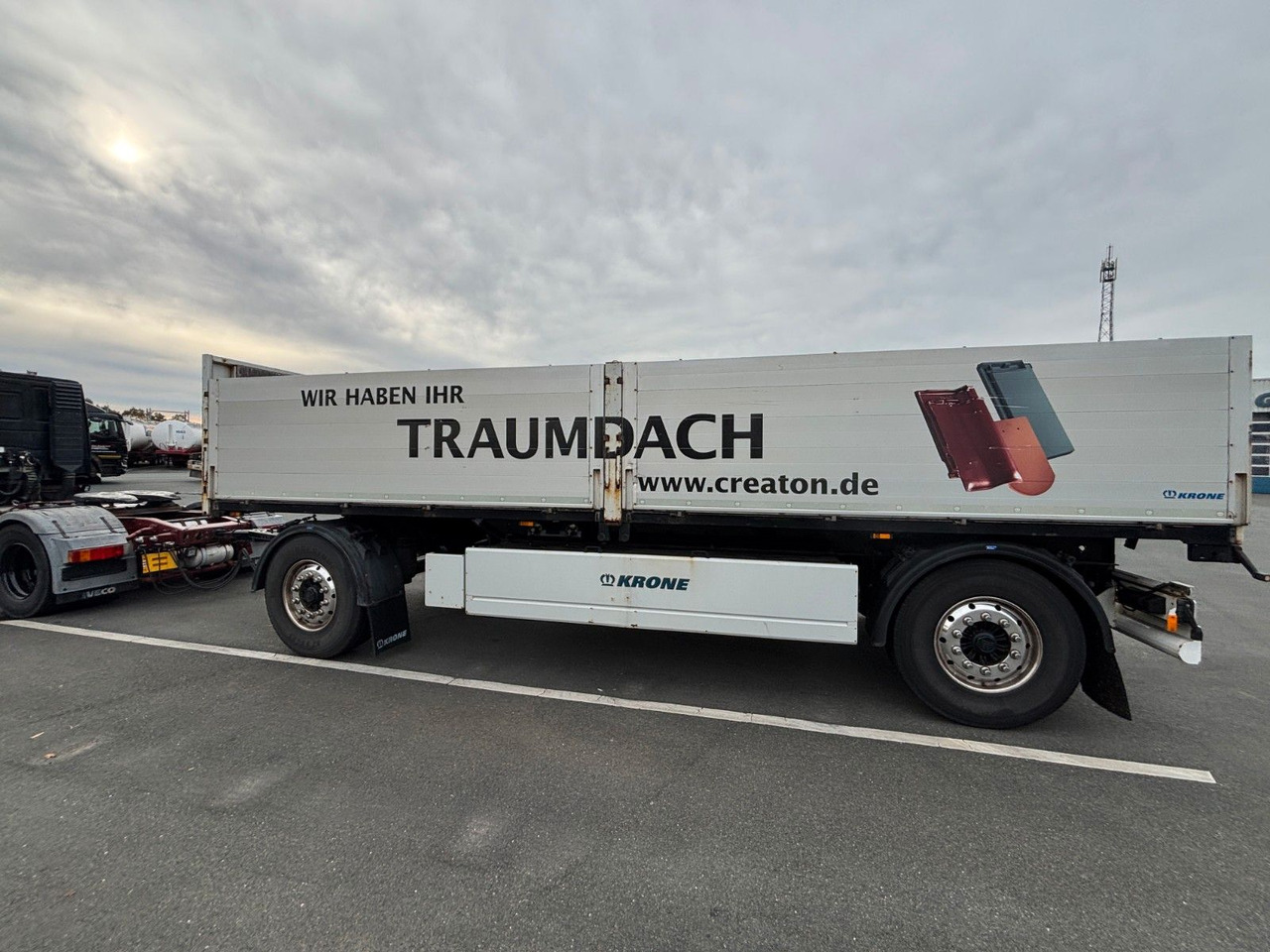 Krone AZ18 + Palettenkasten - Open/ Plateau aanhangwagen: afbeelding 5 Krone AZ18 + Palettenkasten - Open/ Plateau aanhangwagen: afbeelding 5