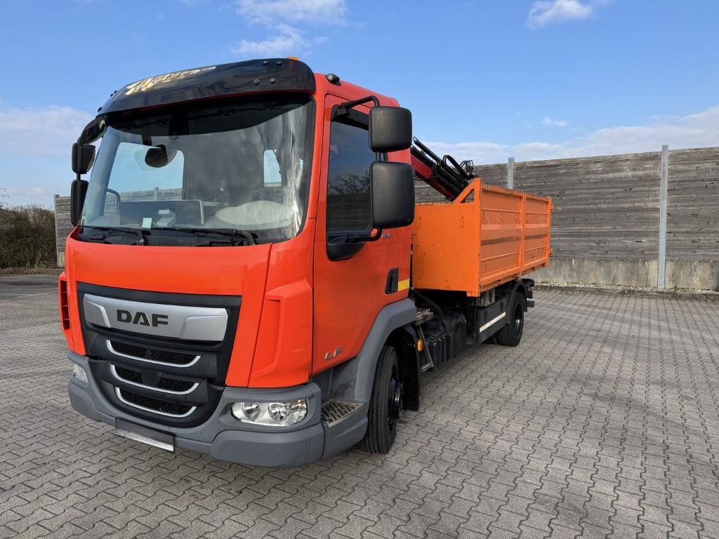 DAF FA LF 180 8t / Abrollkipper, Ladekran Containe - Haakarmsysteem vrachtwagen, Kraanwagen: afbeelding 2 DAF FA LF 180 8t / Abrollkipper, Ladekran Containe - Haakarmsysteem vrachtwagen, Kraanwagen: afbeelding 2