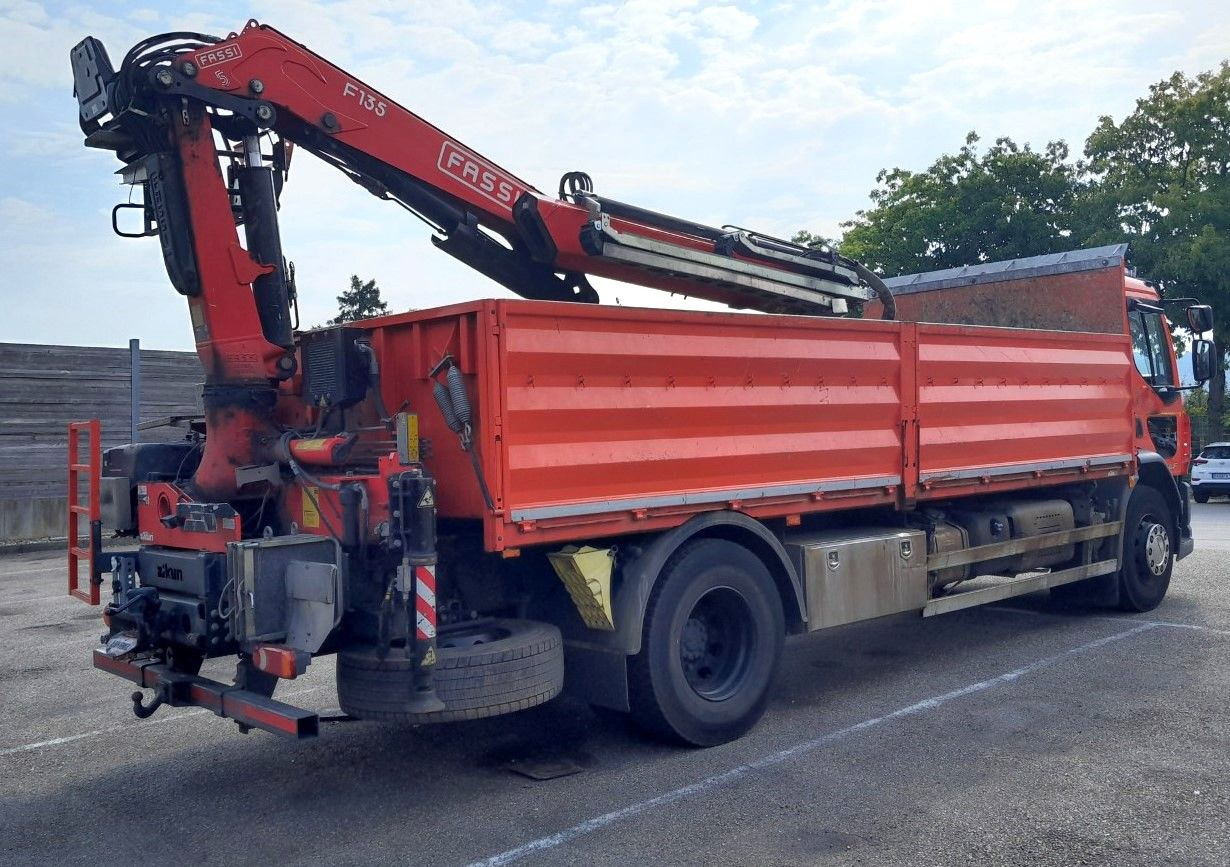 DAF FA LF 320 19t Fassi Kran - Vrachtwagen met open laadbak, Kraanwagen: afbeelding 4 DAF FA LF 320 19t Fassi Kran - Vrachtwagen met open laadbak, Kraanwagen: afbeelding 4