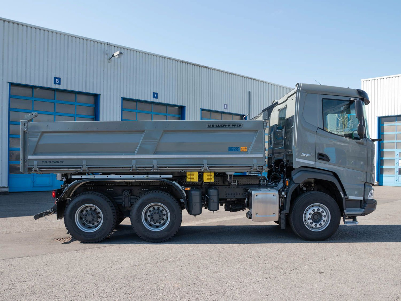 Nieuw Kipper vrachtwagen DAF FAT XFC 530 Meiller Trigenius D316 DAF FAT XFC 530 Meiller Trigenius D316: afbeelding 6