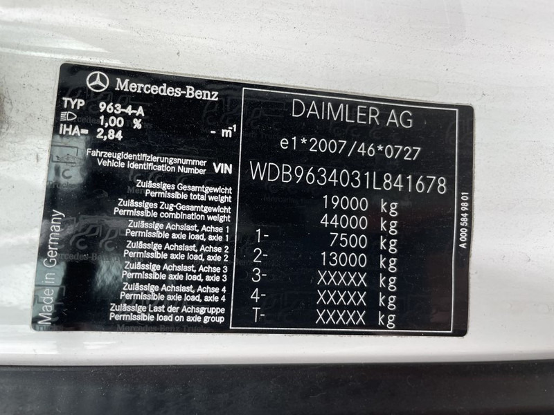 Trekker Mercedes-Benz Actros 1836 L 2-2014 bj 831.000 km: afbeelding 17