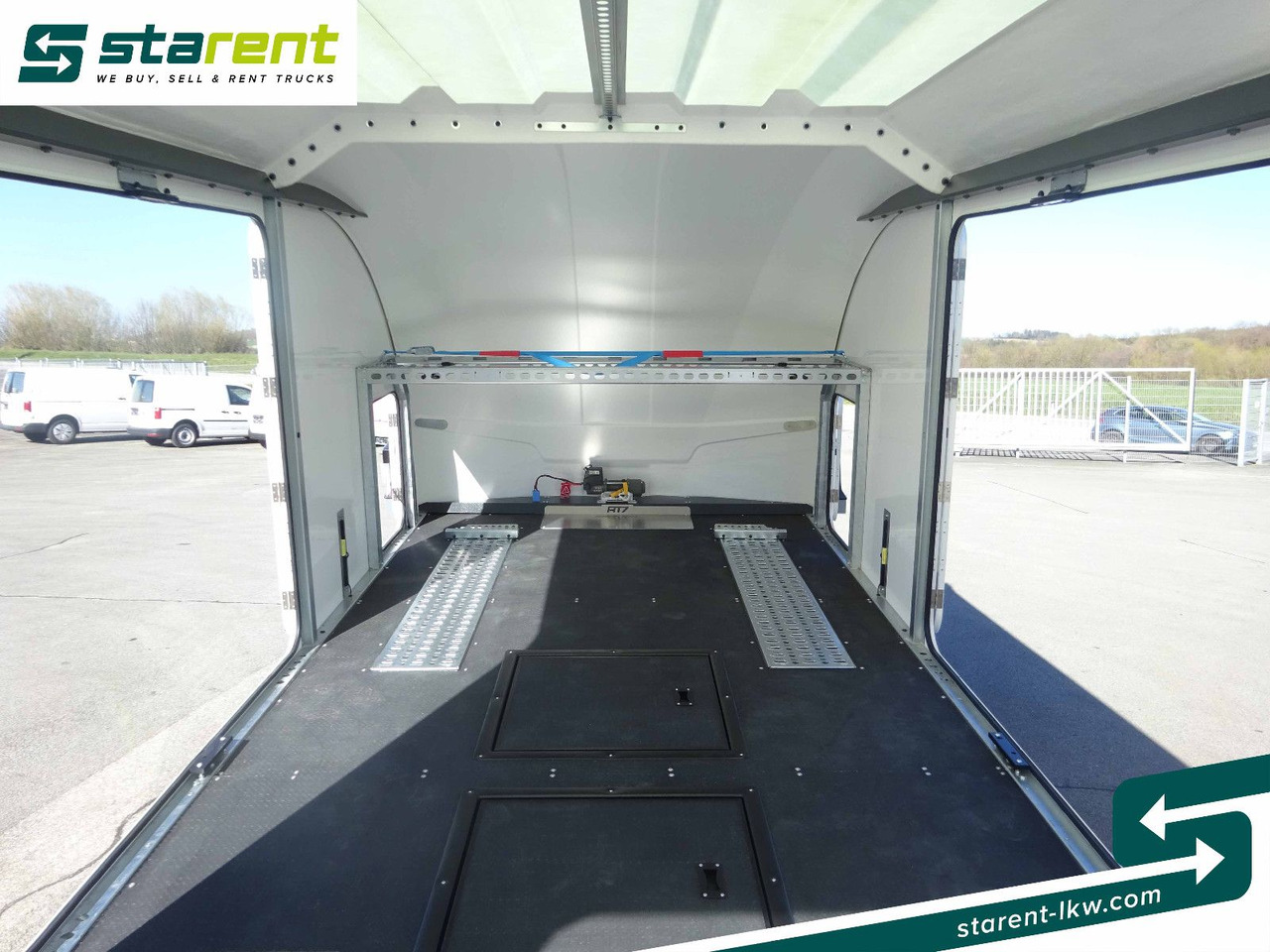 Autotransport aanhangwagen Brian James Trailers Race Transporter 7, Seilwinde: afbeelding 18