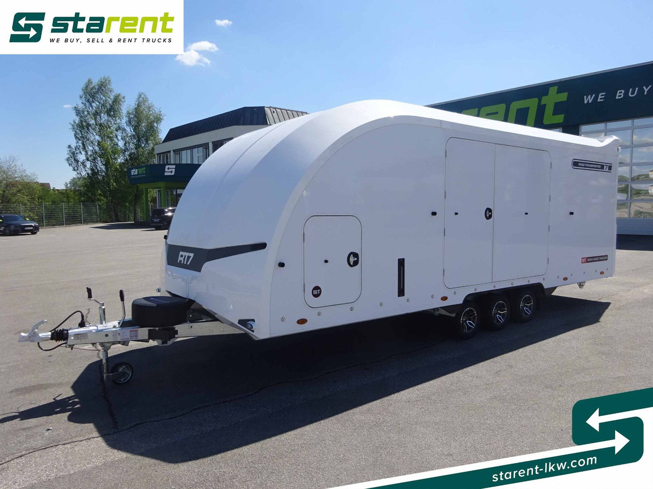 Brian James Trailers Race Transporter 7, Seilwinde - Autotransport aanhangwagen: afbeelding 1 Brian James Trailers Race Transporter 7, Seilwinde - Autotransport aanhangwagen: afbeelding 1