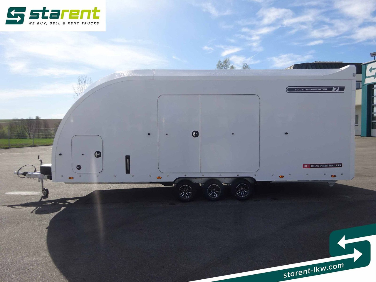 Autotransport aanhangwagen Brian James Trailers Race Transporter 7, Seilwinde: afbeelding 8