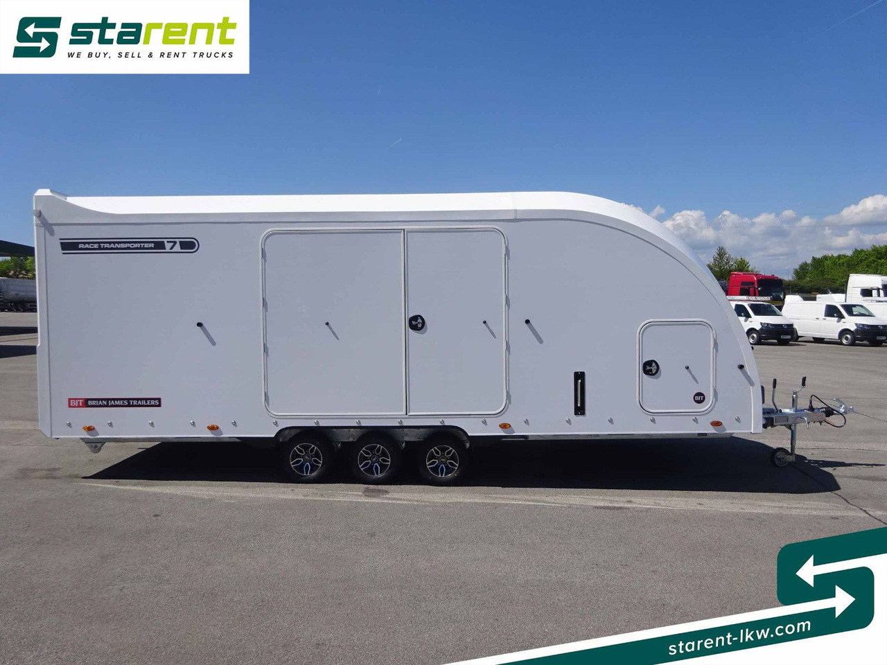 Brian James Trailers Race Transporter 7, Seilwinde - Autotransport aanhangwagen: afbeelding 4 Brian James Trailers Race Transporter 7, Seilwinde - Autotransport aanhangwagen: afbeelding 4