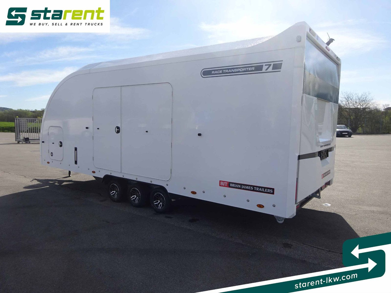 Autotransport aanhangwagen Brian James Trailers Race Transporter 7, Seilwinde: afbeelding 7