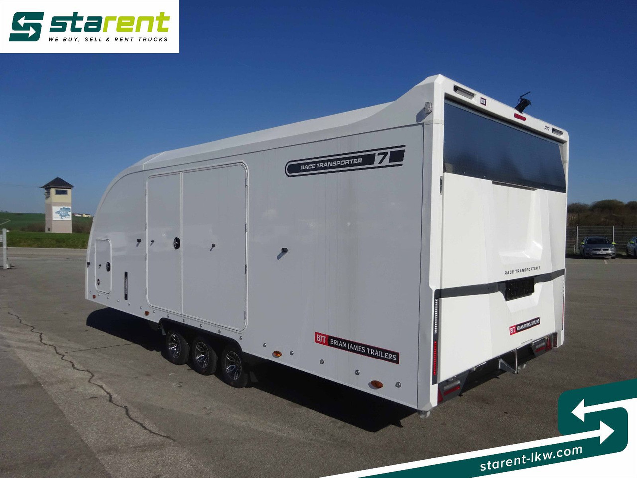 Autotransport aanhangwagen Brian James Trailers Race Transporter 7, Seilwinde: afbeelding 7