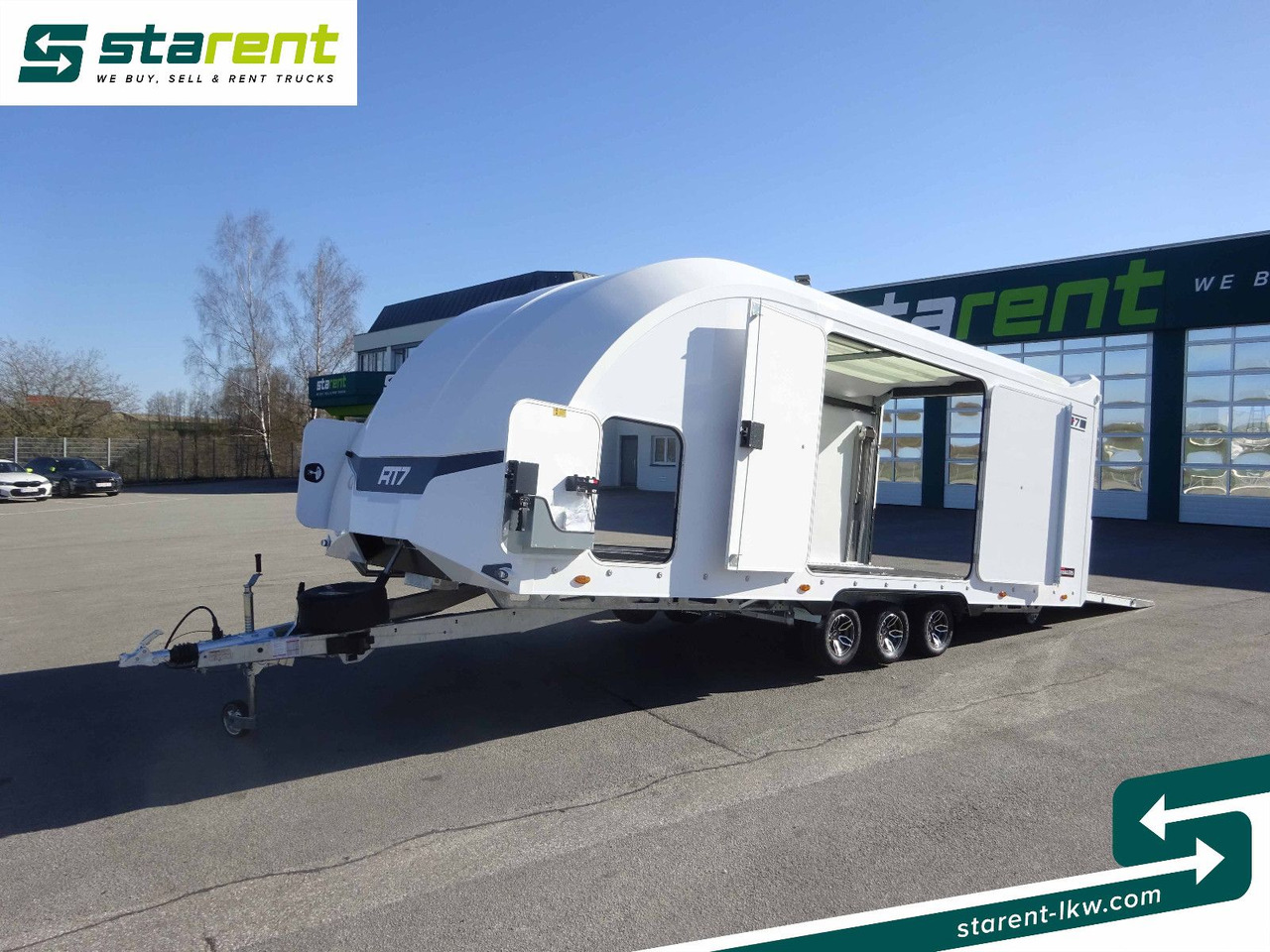 Autotransport aanhangwagen Brian James Trailers Race Transporter 7, Seilwinde: afbeelding 9