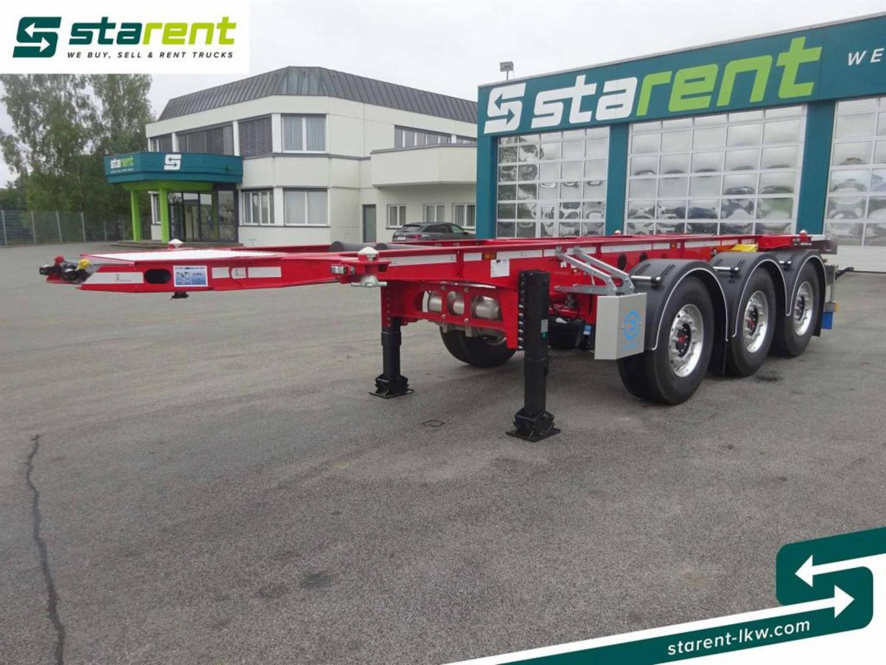 D-TEC Containercarrier CC-20-3-T ADR 1x20 Lift-A - Containertransporter/ Wissellaadbak aanhangwagen: afbeelding 1 D-TEC Containercarrier CC-20-3-T ADR 1x20 Lift-A - Containertransporter/ Wissellaadbak aanhangwagen: afbeelding 1
