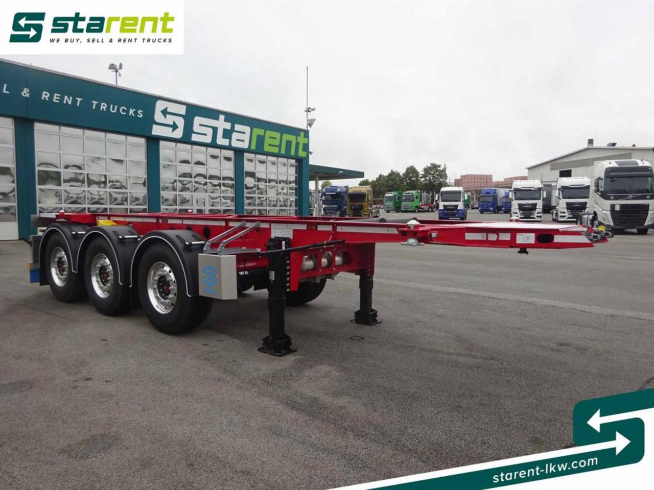 D-TEC Containercarrier CC-20-3-T ADR 1x20 Lift-A - Containertransporter/ Wissellaadbak aanhangwagen: afbeelding 3 D-TEC Containercarrier CC-20-3-T ADR 1x20 Lift-A - Containertransporter/ Wissellaadbak aanhangwagen: afbeelding 3