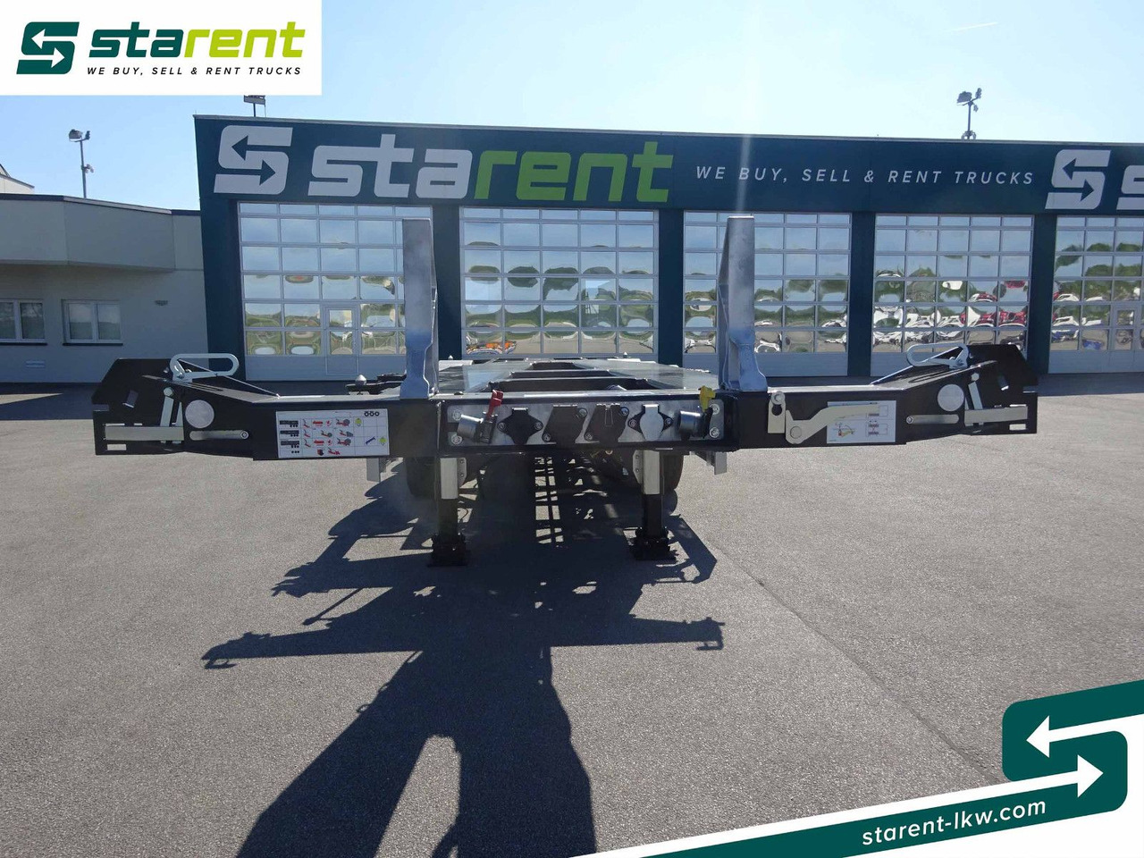 D-TEC Flexitrailer LS Containerchassis ADR, Liftachse - Containertransporter/ Wissellaadbak oplegger: afbeelding 2 D-TEC Flexitrailer LS Containerchassis ADR, Liftachse - Containertransporter/ Wissellaadbak oplegger: afbeelding 2