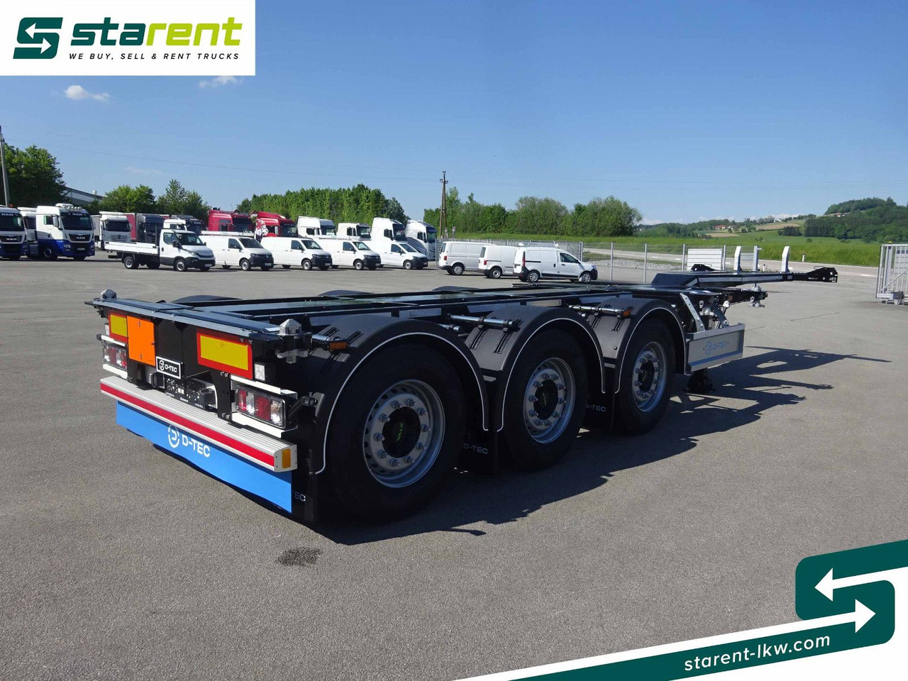 D-TEC Flexitrailer LS Containerchassis ADR, Liftachse - Containertransporter/ Wissellaadbak oplegger: afbeelding 5 D-TEC Flexitrailer LS Containerchassis ADR, Liftachse - Containertransporter/ Wissellaadbak oplegger: afbeelding 5