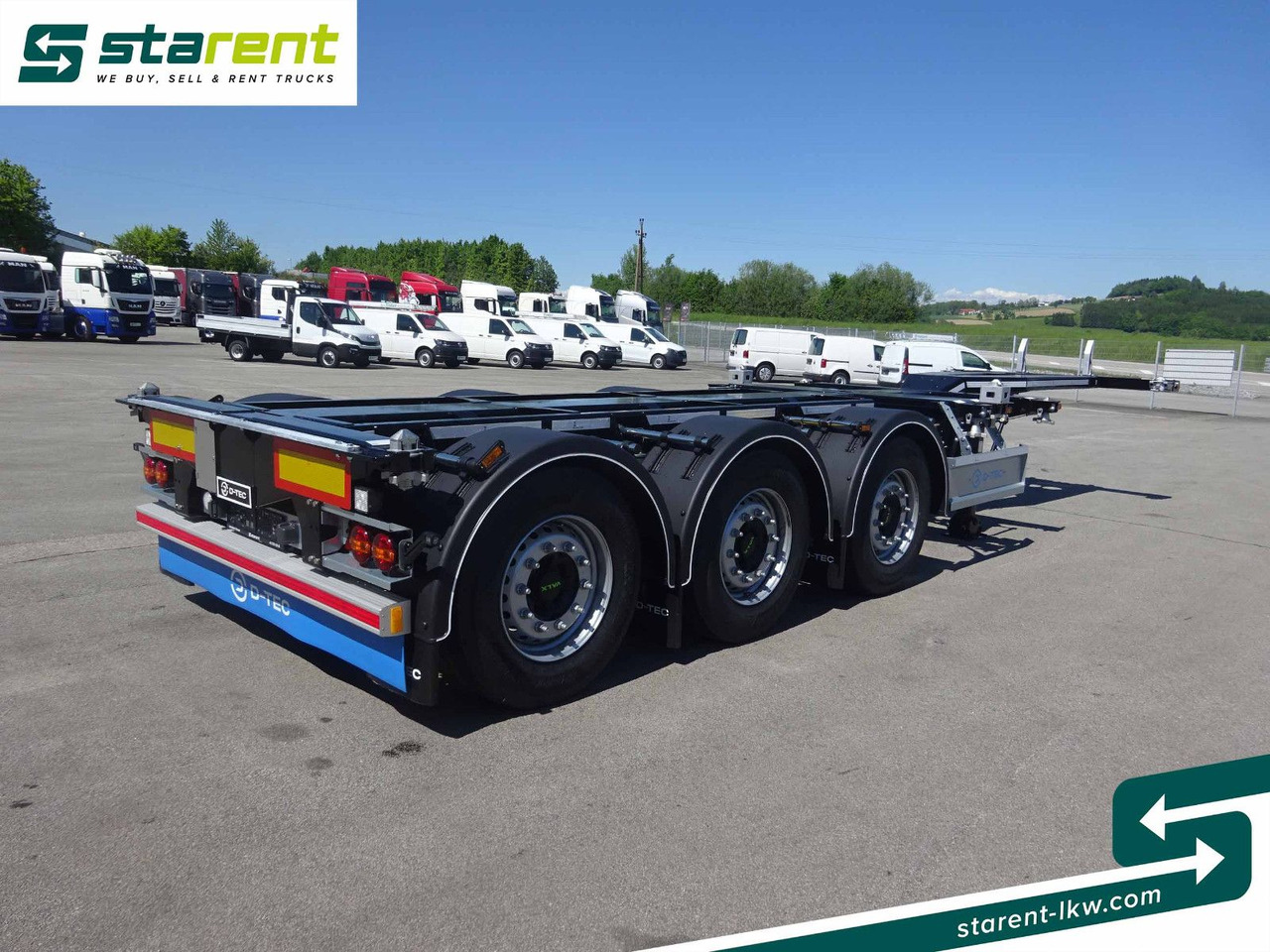 D-TEC Flexitrailer LS Containerchassis ADR, Liftachse - Containertransporter/ Wissellaadbak oplegger: afbeelding 5 D-TEC Flexitrailer LS Containerchassis ADR, Liftachse - Containertransporter/ Wissellaadbak oplegger: afbeelding 5