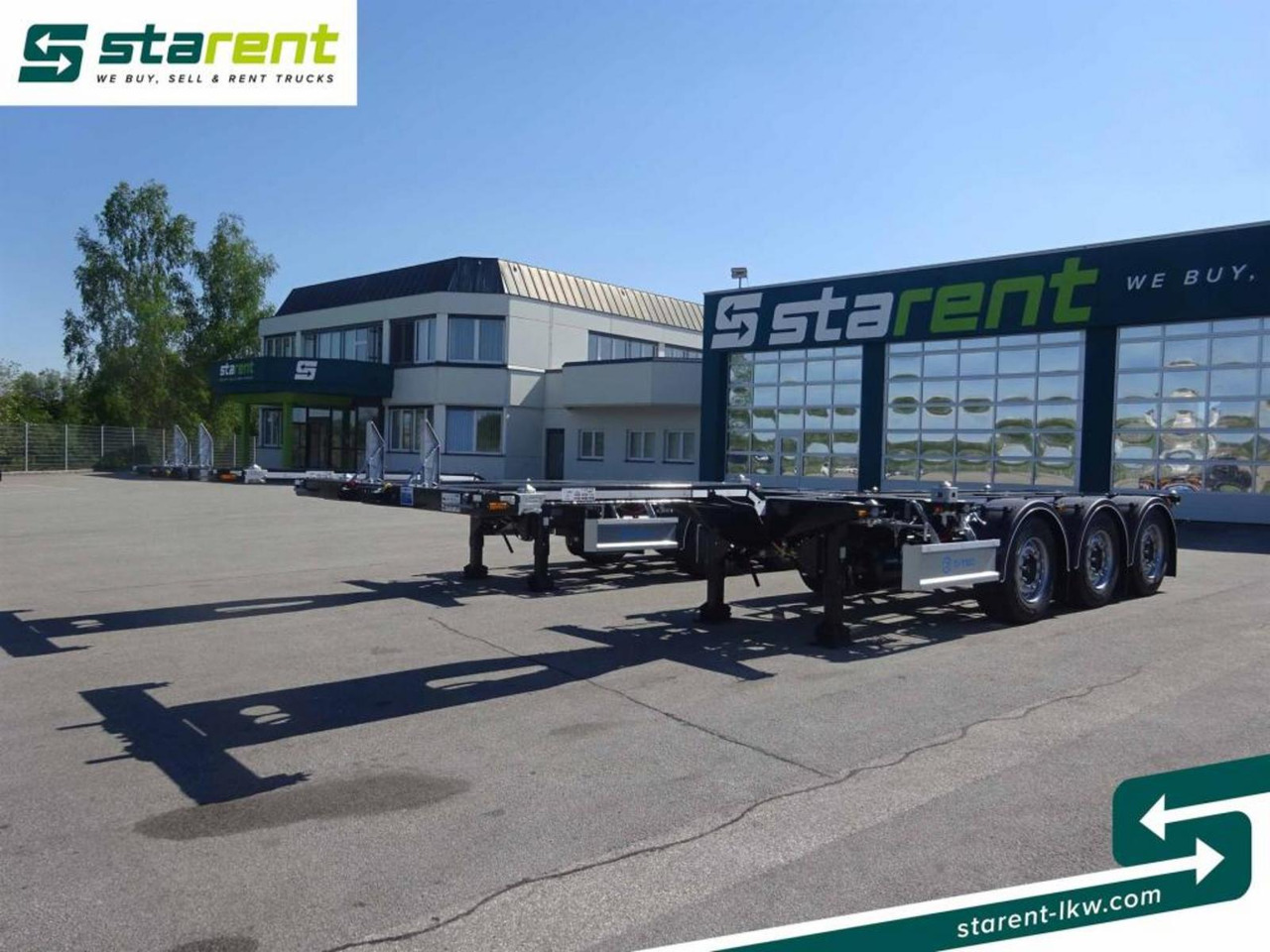 D-TEC Flexitrailer LS Containerchassis ADR - Containertransporter/ Wissellaadbak aanhangwagen: afbeelding 1 D-TEC Flexitrailer LS Containerchassis ADR - Containertransporter/ Wissellaadbak aanhangwagen: afbeelding 1