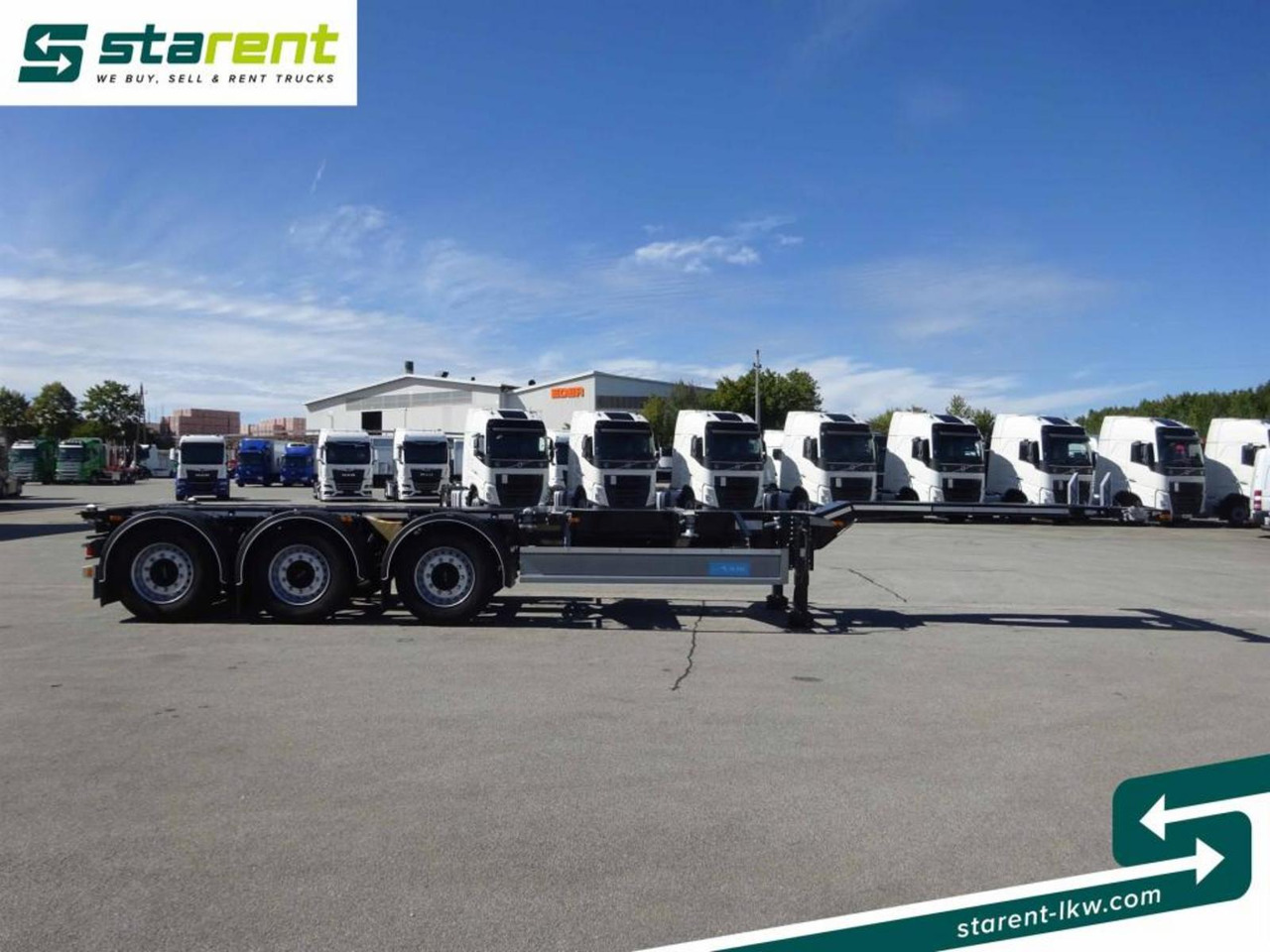 D-TEC Portmaster 1x20 / 2x20 / 1x30 / 1x40 / 1x45 - Containertransporter/ Wissellaadbak aanhangwagen: afbeelding 4 D-TEC Portmaster 1x20 / 2x20 / 1x30 / 1x40 / 1x45 - Containertransporter/ Wissellaadbak aanhangwagen: afbeelding 4