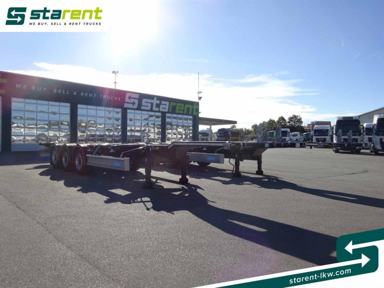 D-TEC Portmaster 1x20 / 2x20 / 1x30 / 1x40 / 1x45 - Containertransporter/ Wissellaadbak oplegger: afbeelding 3 D-TEC Portmaster 1x20 / 2x20 / 1x30 / 1x40 / 1x45 - Containertransporter/ Wissellaadbak oplegger: afbeelding 3