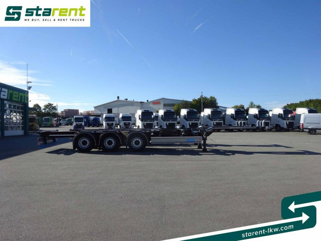D-TEC Portmaster 1x20 / 2x20 / 1x30 / 1x40 / 1x45 - Containertransporter/ Wissellaadbak oplegger: afbeelding 4 D-TEC Portmaster 1x20 / 2x20 / 1x30 / 1x40 / 1x45 - Containertransporter/ Wissellaadbak oplegger: afbeelding 4