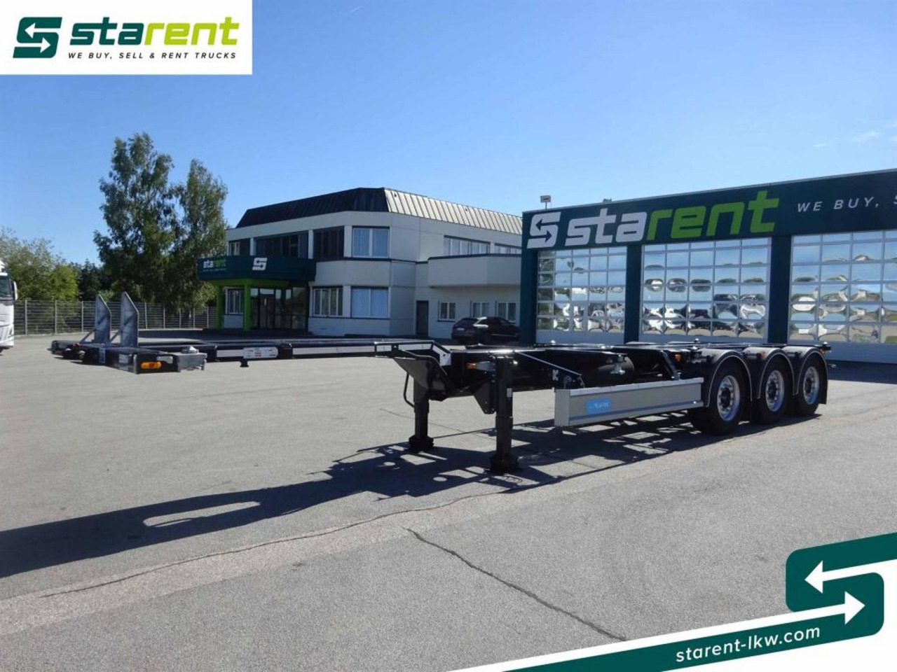 D-TEC Portmaster 1x20 / 2x20 / 1x30 / 1x40 / 1x45 - Containertransporter/ Wissellaadbak aanhangwagen: afbeelding 1 D-TEC Portmaster 1x20 / 2x20 / 1x30 / 1x40 / 1x45 - Containertransporter/ Wissellaadbak aanhangwagen: afbeelding 1