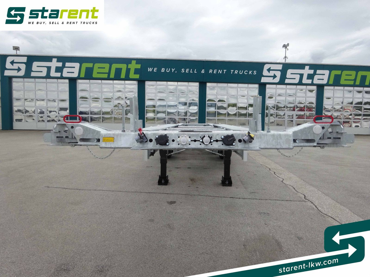 Fliegl Containerchassis ADR, 1x20/2x20/1x30/1x40/1x45 - Containertransporter/ Wissellaadbak oplegger: afbeelding 2 Fliegl Containerchassis ADR, 1x20/2x20/1x30/1x40/1x45 - Containertransporter/ Wissellaadbak oplegger: afbeelding 2