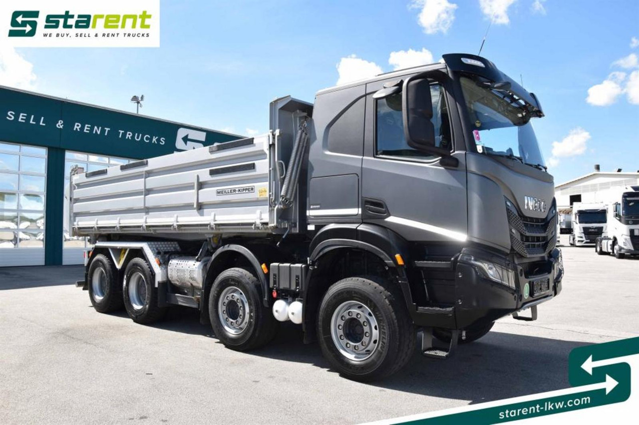 Iveco T-Way 510 8x4 Meiler 3 Seitenkipper Navi Drehlicht - Kipper vrachtwagen: afbeelding 3 Iveco T-Way 510 8x4 Meiler 3 Seitenkipper Navi Drehlicht - Kipper vrachtwagen: afbeelding 3