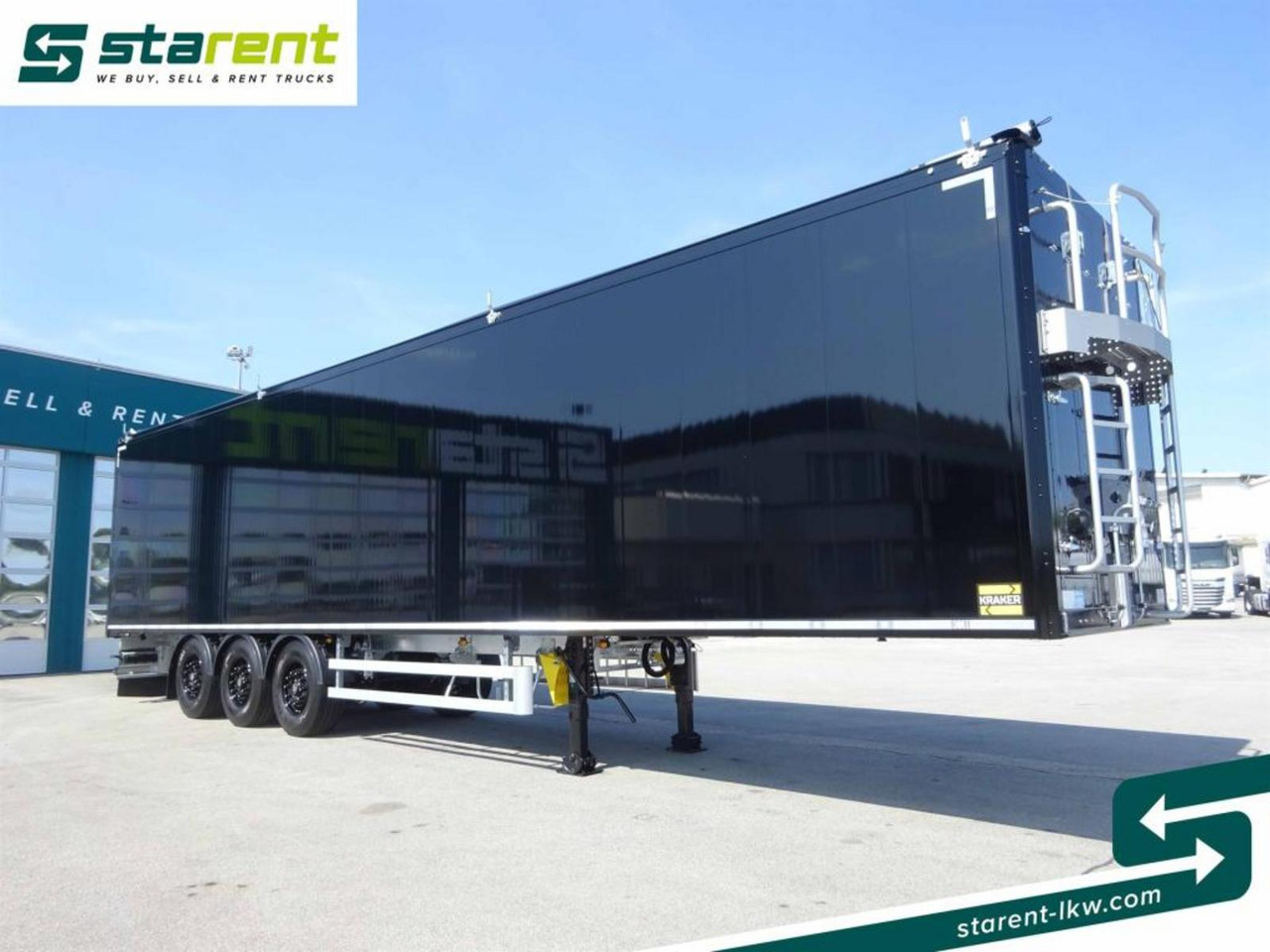 Kraker 8mm 92m³ BPW-Achsen Funk. Verzinkt Liftachse - Schuifvloer oplegger: afbeelding 3 Kraker 8mm 92m³ BPW-Achsen Funk. Verzinkt Liftachse - Schuifvloer oplegger: afbeelding 3