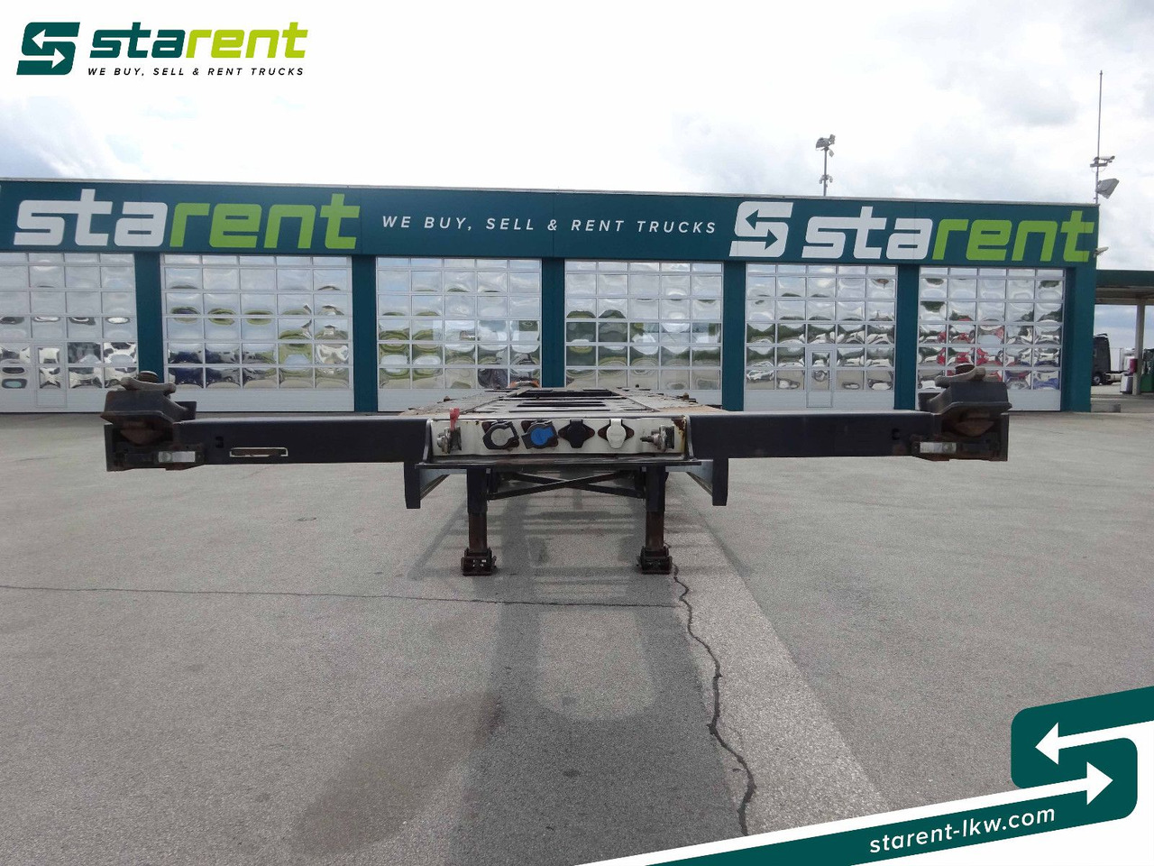Krone Containerchassis 1x20/2x20/1x40/1x45, Liftachse - Containertransporter/ Wissellaadbak oplegger: afbeelding 2 Krone Containerchassis 1x20/2x20/1x40/1x45, Liftachse - Containertransporter/ Wissellaadbak oplegger: afbeelding 2