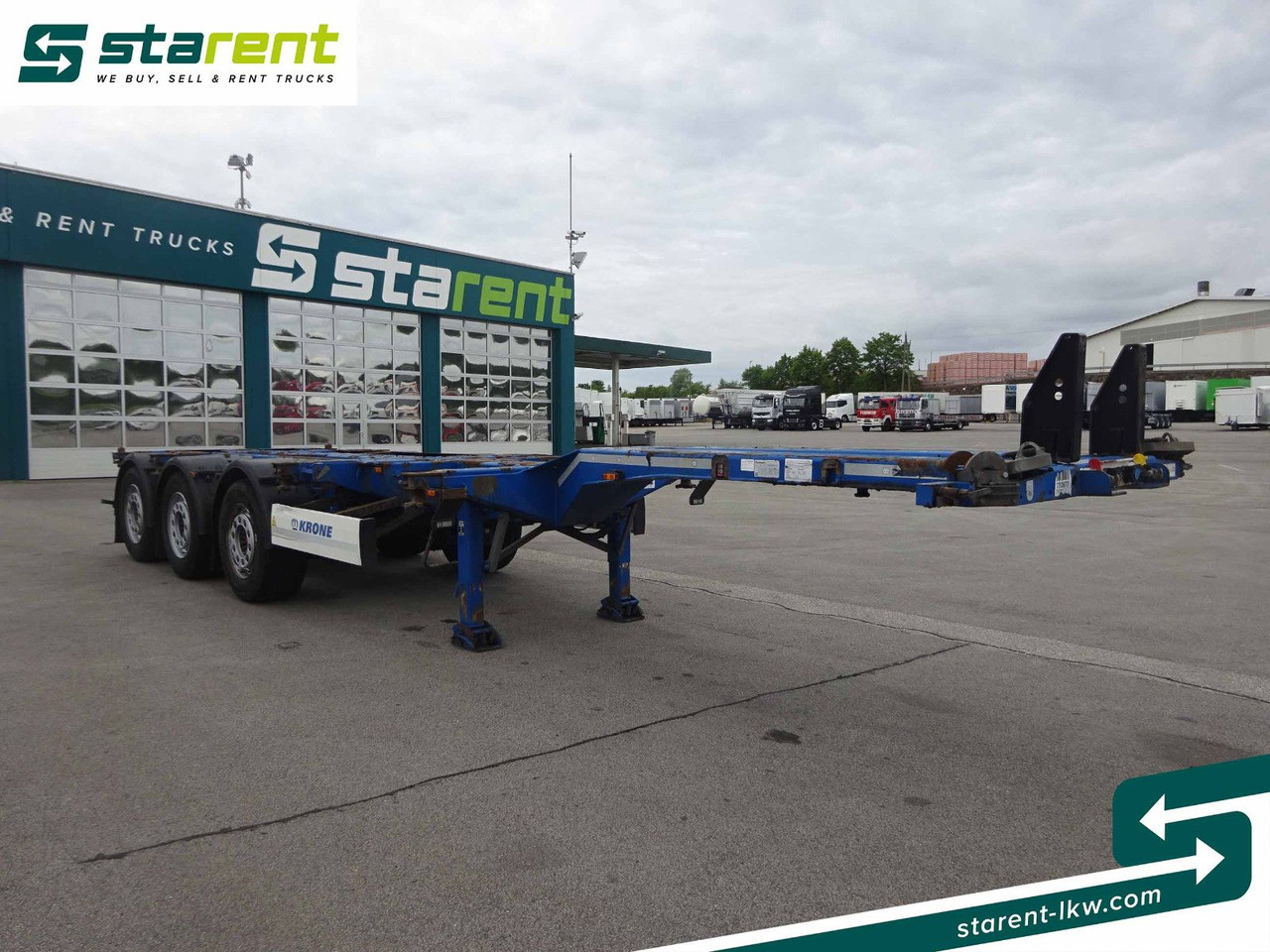 Krone Mittel- und Heckausschub, ADR, Liftachse - Containertransporter/ Wissellaadbak oplegger: afbeelding 3 Krone Mittel- und Heckausschub, ADR, Liftachse - Containertransporter/ Wissellaadbak oplegger: afbeelding 3