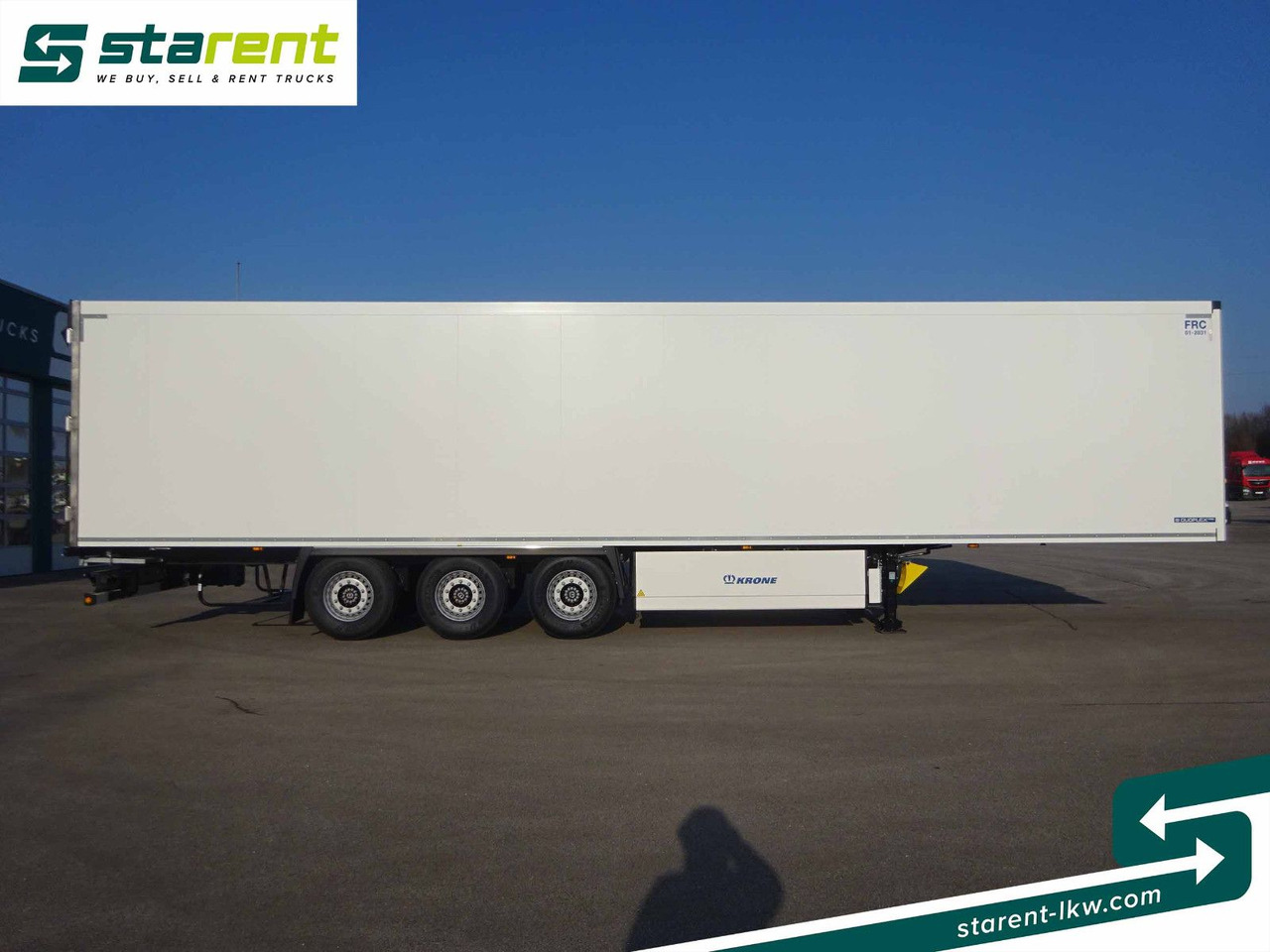 Krone Thermotrailer Carrier Vector 1550, Zurrleisten - Koelwagen oplegger: afbeelding 4 Krone Thermotrailer Carrier Vector 1550, Zurrleisten - Koelwagen oplegger: afbeelding 4