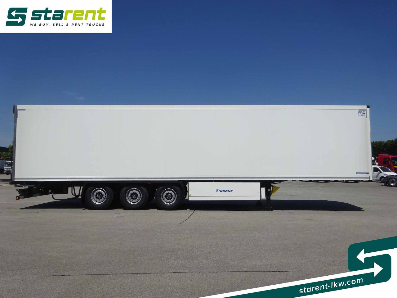 Krone Thermotrailer Carrier Vector 1550, Zurrleisten - Gesloten oplegger: afbeelding 4 Krone Thermotrailer Carrier Vector 1550, Zurrleisten - Gesloten oplegger: afbeelding 4