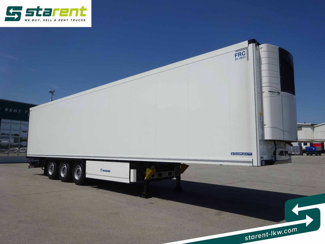 Krone Thermotrailer Carrier Vector 1550, Zurrleisten - Gesloten oplegger: afbeelding 3 Krone Thermotrailer Carrier Vector 1550, Zurrleisten - Gesloten oplegger: afbeelding 3