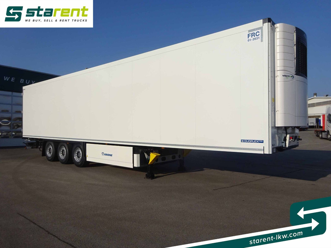 Krone Thermotrailer Carrier Vector 1550, Zurrleisten - Koelwagen oplegger: afbeelding 3 Krone Thermotrailer Carrier Vector 1550, Zurrleisten - Koelwagen oplegger: afbeelding 3