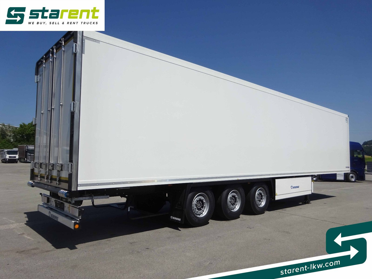Krone Thermotrailer Carrier Vector 1550, Zurrleisten - Gesloten oplegger: afbeelding 5 Krone Thermotrailer Carrier Vector 1550, Zurrleisten - Gesloten oplegger: afbeelding 5