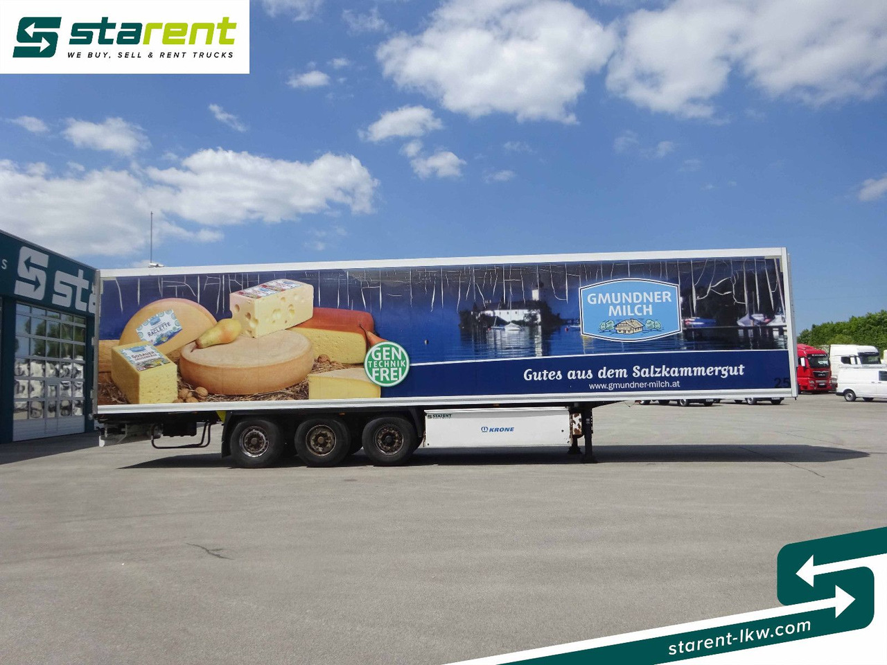 Krone Thermotrailer, Carrier Vector 1950 MT°, 3 Zonen - Koelwagen oplegger: afbeelding 4 Krone Thermotrailer, Carrier Vector 1950 MT°, 3 Zonen - Koelwagen oplegger: afbeelding 4
