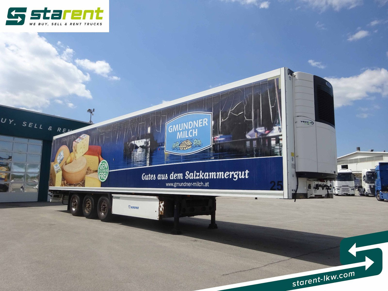 Krone Thermotrailer, Carrier Vector 1950 MT°, 3 Zonen - Gesloten oplegger: afbeelding 3 Krone Thermotrailer, Carrier Vector 1950 MT°, 3 Zonen - Gesloten oplegger: afbeelding 3