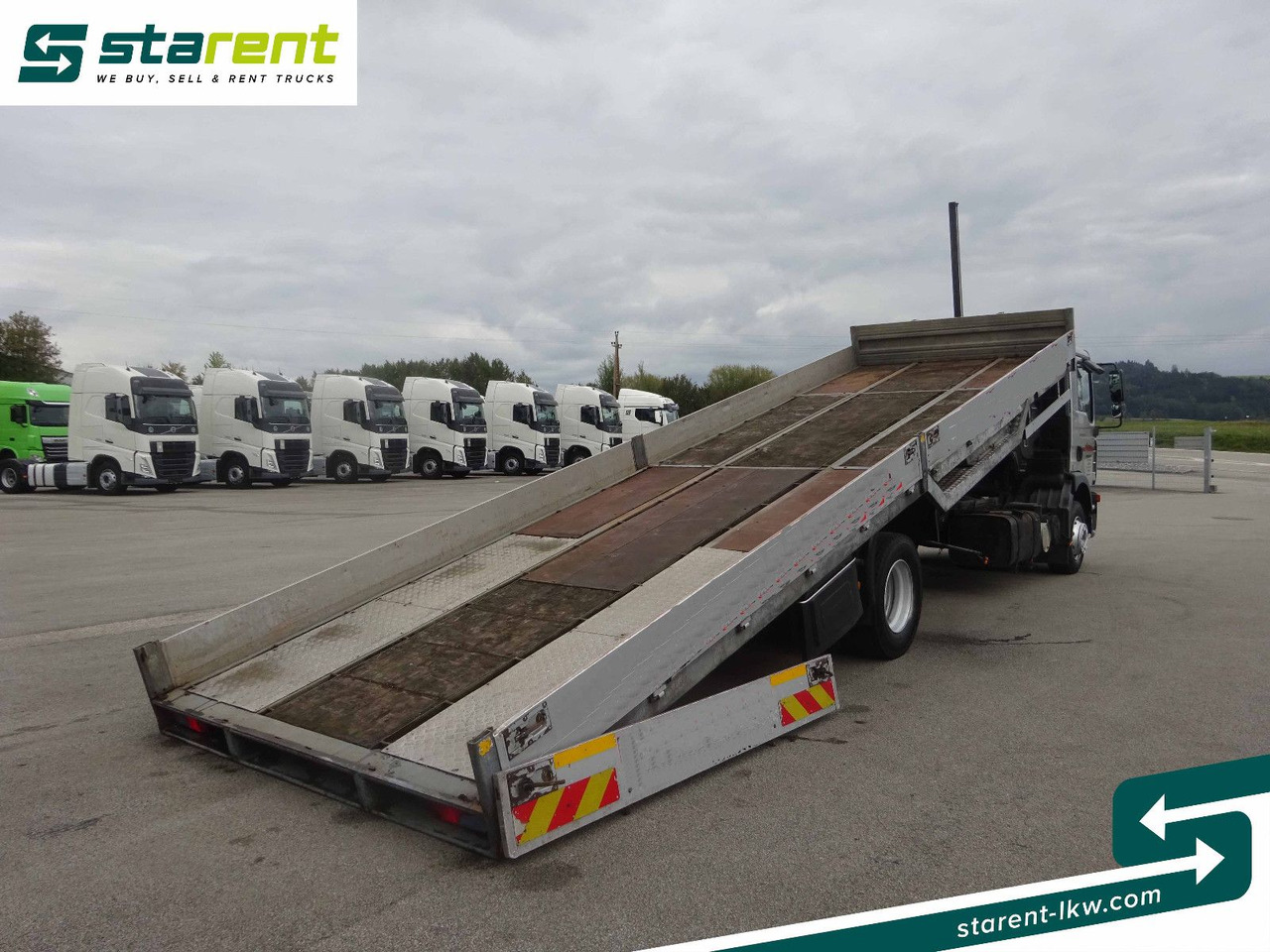 MAN TGM 12.280, Fahrzeugtransporter, kippbar - Bergingsvoertuig: afbeelding 3 MAN TGM 12.280, Fahrzeugtransporter, kippbar - Bergingsvoertuig: afbeelding 3