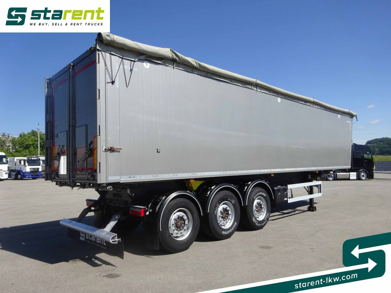 MEGA Alu-Kastenmulde, 55m³, Universalklappe, Liftachs - Kipper oplegger: afbeelding 5 MEGA Alu-Kastenmulde, 55m³, Universalklappe, Liftachs - Kipper oplegger: afbeelding 5