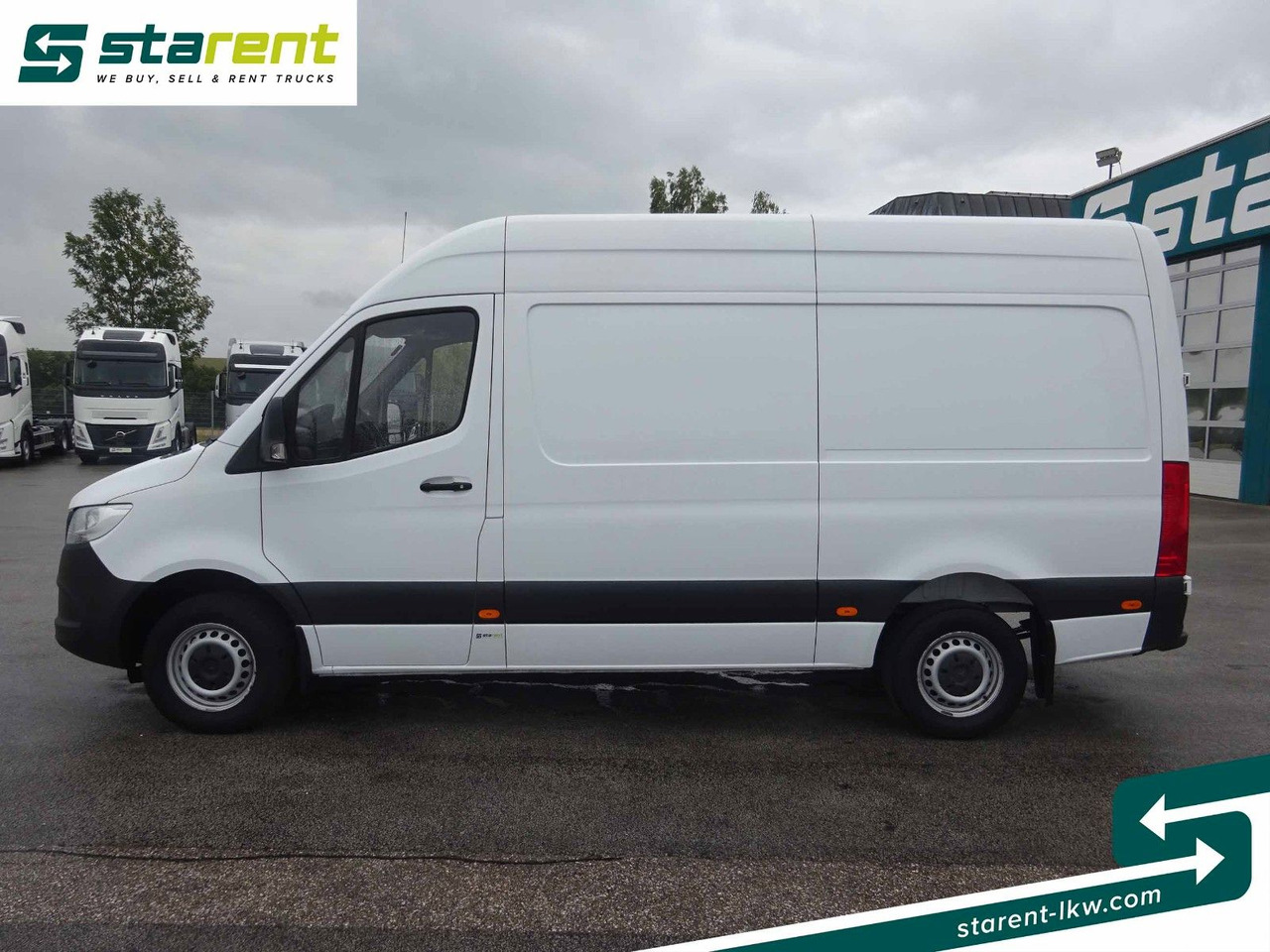 Gesloten bestelwagen, Bestelwagen met dubbele cabine Mercedes-Benz Sprinter 316CDi, Klima, AHK, Auftritt, Navi, Cam: afbeelding 8