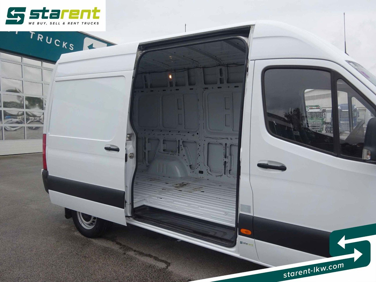 Gesloten bestelwagen, Bestelwagen met dubbele cabine Mercedes-Benz Sprinter 316CDi, Klima, AHK, Auftritt, Navi, Cam: afbeelding 15