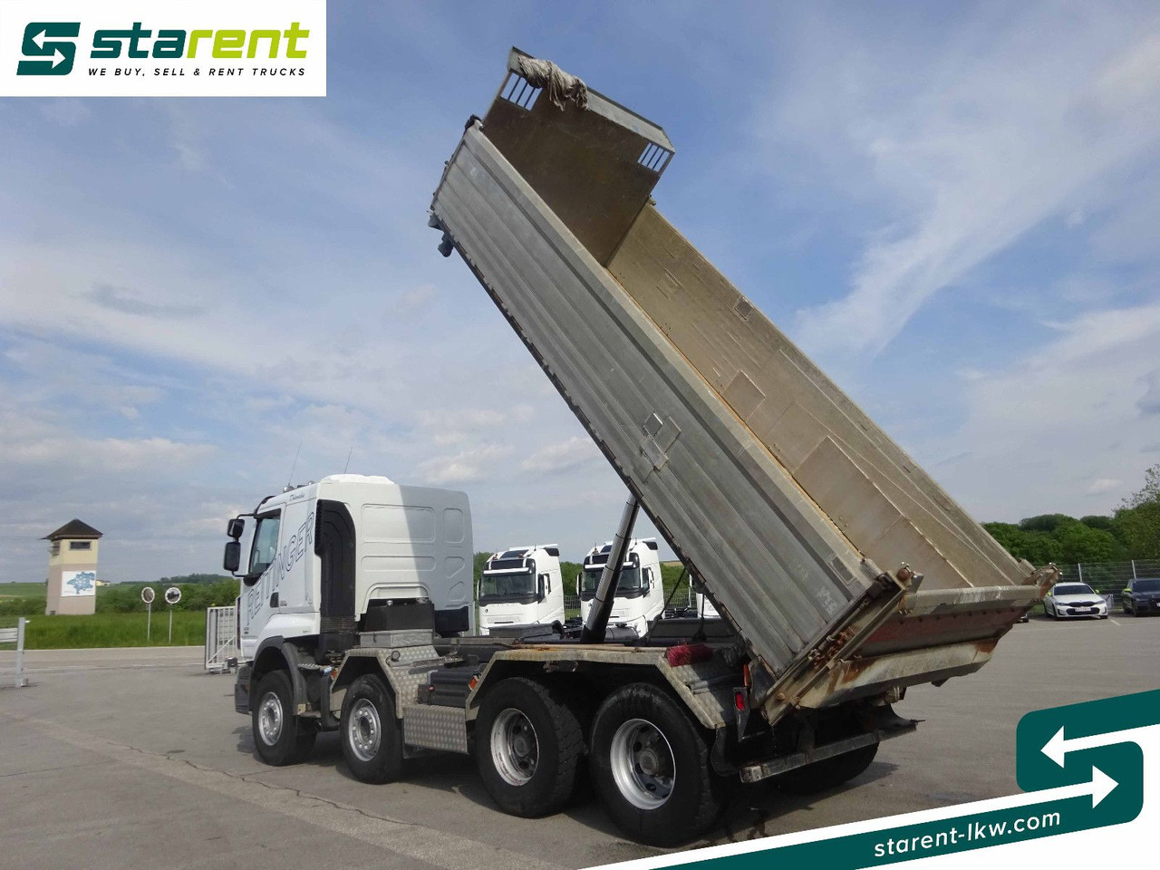 Renault Premium 450 DXi, 8x4, 3 Seitenkipper, Standklima - Kipper vrachtwagen: afbeelding 5 Renault Premium 450 DXi, 8x4, 3 Seitenkipper, Standklima - Kipper vrachtwagen: afbeelding 5