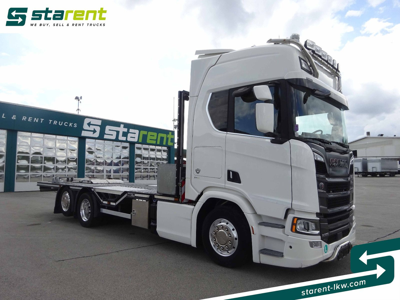 Scania R770 V8 Fahrzeugtransporter, Retarder, Seilwinde - Chassis vrachtwagen: afbeelding 3 Scania R770 V8 Fahrzeugtransporter, Retarder, Seilwinde - Chassis vrachtwagen: afbeelding 3