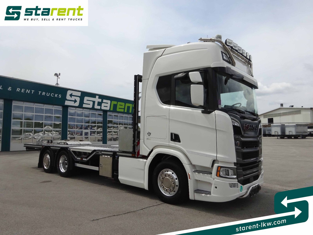 Scania R770 V8 Fahrzeugtransporter, Retarder, Seilwinde - Chassis vrachtwagen: afbeelding 3 Scania R770 V8 Fahrzeugtransporter, Retarder, Seilwinde - Chassis vrachtwagen: afbeelding 3