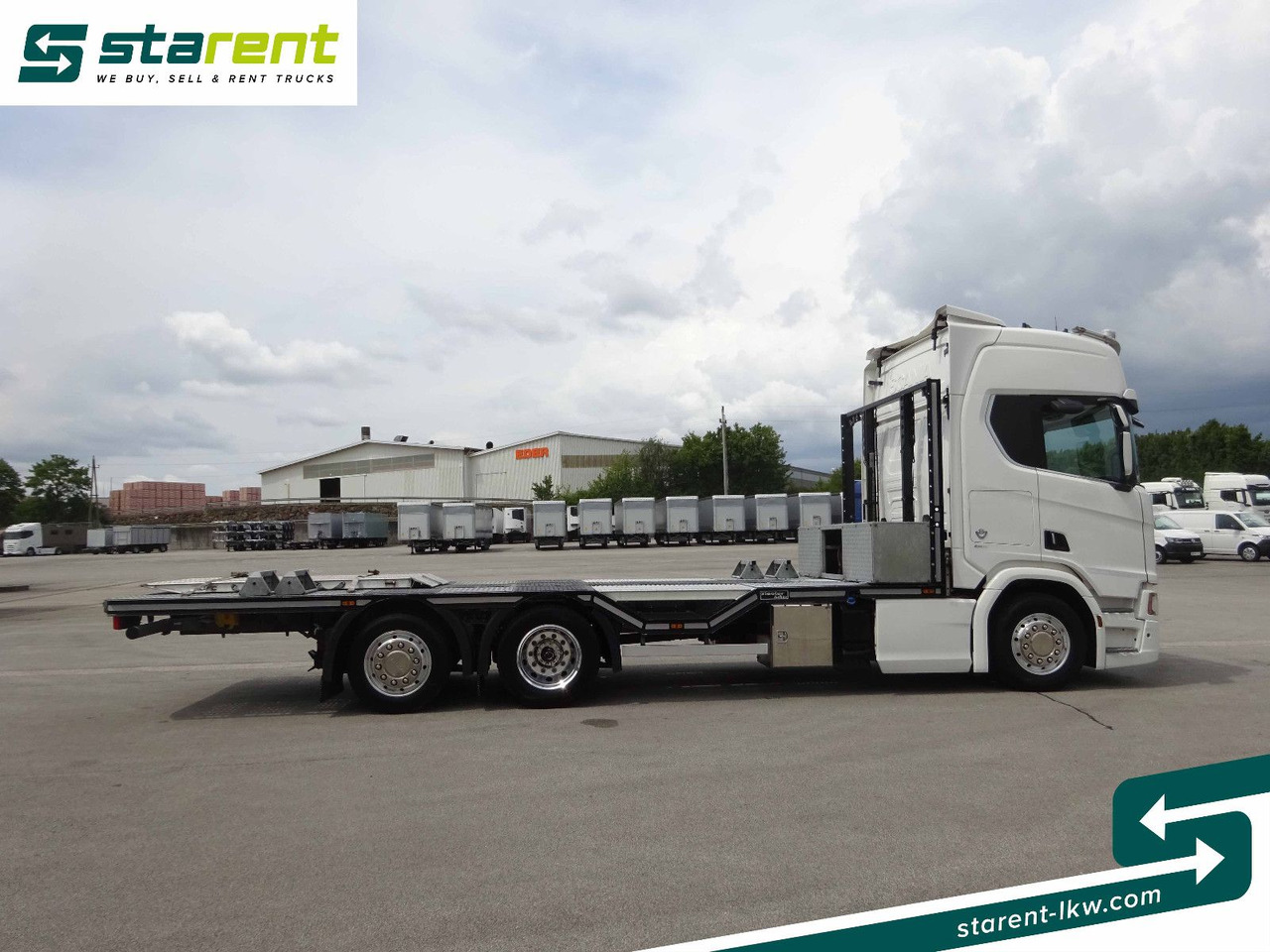 Scania R770 V8 Fahrzeugtransporter, Retarder, Seilwinde - Vrachtwagen met open laadbak: afbeelding 4 Scania R770 V8 Fahrzeugtransporter, Retarder, Seilwinde - Vrachtwagen met open laadbak: afbeelding 4