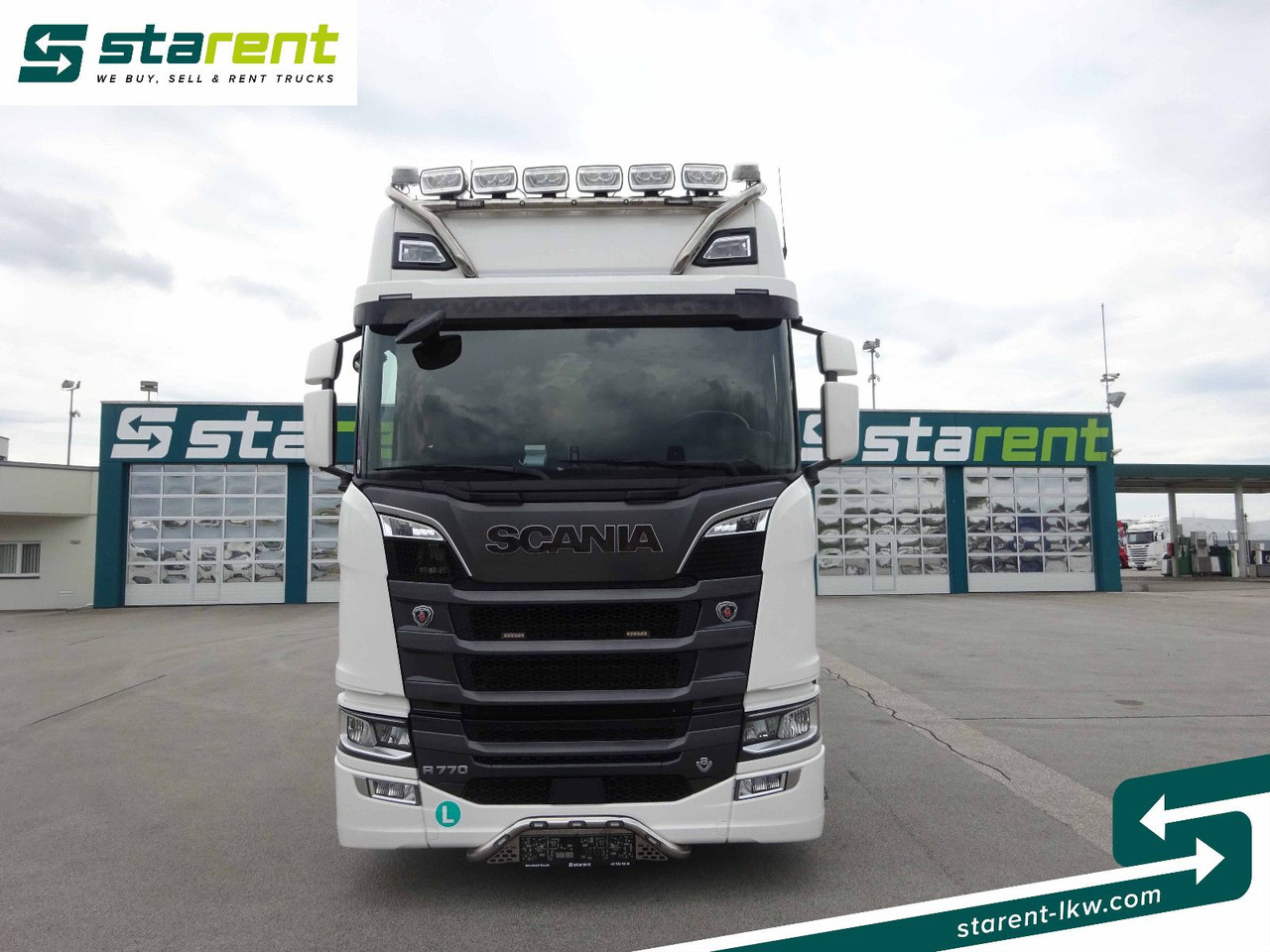 Scania R770 V8 Fahrzeugtransporter + Ziegler Anhänger - Vrachtwagen met open laadbak: afbeelding 2 Scania R770 V8 Fahrzeugtransporter + Ziegler Anhänger - Vrachtwagen met open laadbak: afbeelding 2
