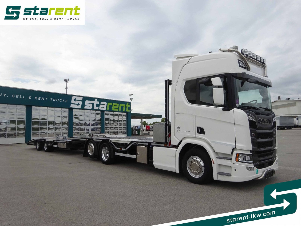 Scania R770 V8 Fahrzeugtransporter + Ziegler Anhänger - Bergingsvoertuig: afbeelding 3 Scania R770 V8 Fahrzeugtransporter + Ziegler Anhänger - Bergingsvoertuig: afbeelding 3