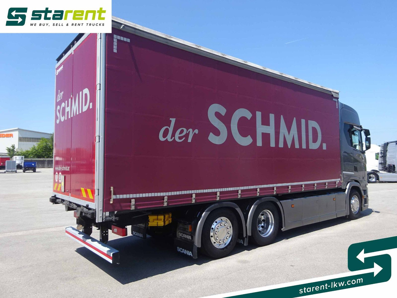 Scania S500 Planen Aufbau Schwarzmüller 6x2, Standklima - Schuifzeilen vrachtwagen: afbeelding 5 Scania S500 Planen Aufbau Schwarzmüller 6x2, Standklima - Schuifzeilen vrachtwagen: afbeelding 5
